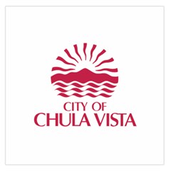 Seal Of Chula Vista Large Satin Scarf (square) by abbeyz71
