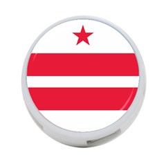 Flag Of Washington, Dc  4-port Usb Hub (two Sides) 