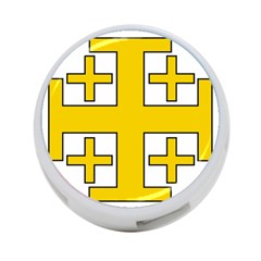 Jerusalem Cross 4-port Usb Hub (one Side) by abbeyz71