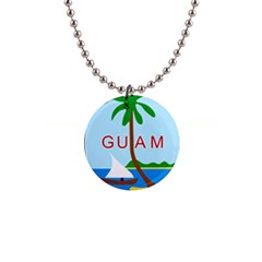 Seal Of Guam Button Necklaces by abbeyz71