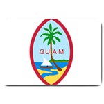 Seal Of Guam Large Doormat  30 x20  Door Mat