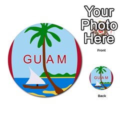 Seal Of Guam Multi-purpose Cards (round)  by abbeyz71