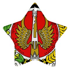 Seal Of Yogyakarta  Star Ornament (two Sides) 