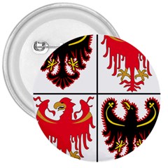 Coat of Arms of Trentino-Alto Adige Sudtirol Region of Italy 3  Buttons