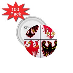 Coat of Arms of Trentino-Alto Adige Sudtirol Region of Italy 1.75  Buttons (100 pack) 