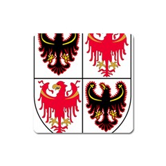 Coat of Arms of Trentino-Alto Adige Sudtirol Region of Italy Square Magnet