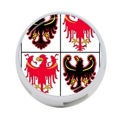 Coat of Arms of Trentino-Alto Adige Sudtirol Region of Italy 4-Port USB Hub (One Side)