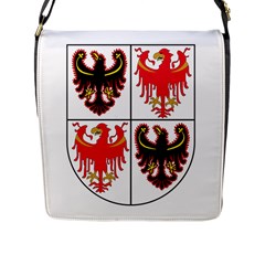 Coat of Arms of Trentino-Alto Adige Sudtirol Region of Italy Flap Messenger Bag (L) 