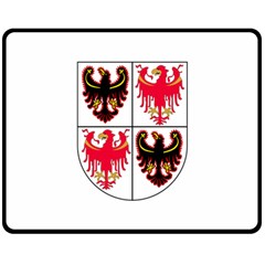 Coat of Arms of Trentino-Alto Adige Sudtirol Region of Italy Double Sided Fleece Blanket (Medium) 