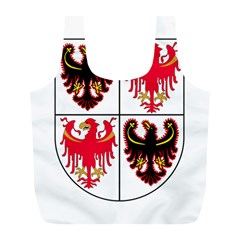 Coat of Arms of Trentino-Alto Adige Sudtirol Region of Italy Full Print Recycle Bags (L) 