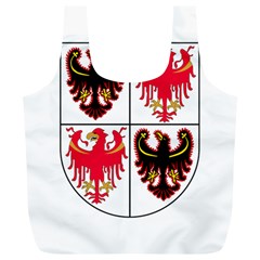 Coat of Arms of Trentino-Alto Adige Sudtirol Region of Italy Full Print Recycle Bags (L) 