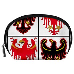 Coat of Arms of Trentino-Alto Adige Sudtirol Region of Italy Accessory Pouches (Large) 