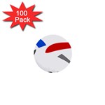 Logo of The French Air Force  1  Mini Buttons (100 pack)  Front