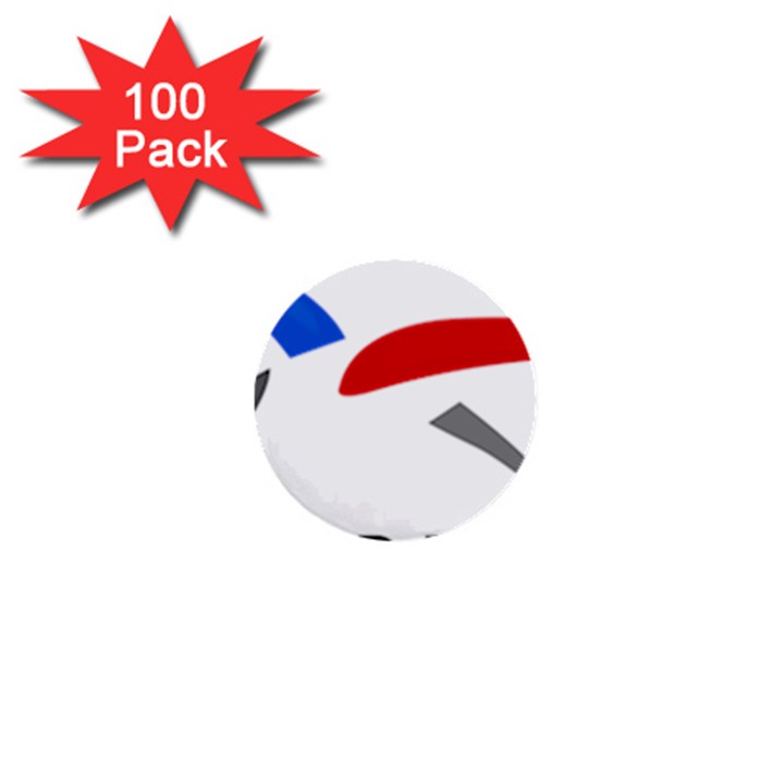 Logo of The French Air Force  1  Mini Buttons (100 pack) 