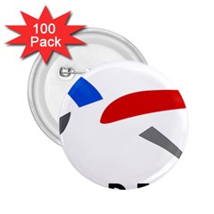 Logo Of The French Air Force  2 25  Buttons (100 Pack)  by abbeyz71