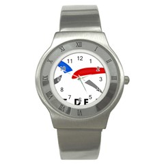 Logo Of The French Air Force  Stainless Steel Watch by abbeyz71