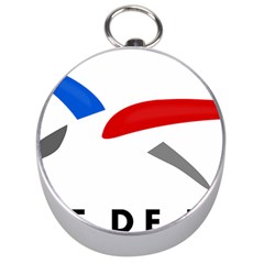 Logo Of The French Air Force (armee De L air) Silver Compasses by abbeyz71