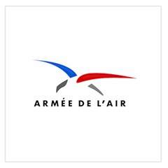 Logo Of The French Air Force (armee De L air) Large Satin Scarf (square) by abbeyz71