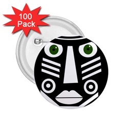 Mask 2 25  Buttons (100 Pack)  by Valentinaart