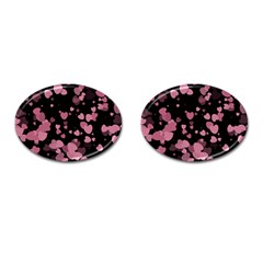 Pink Love Cufflinks (Oval)