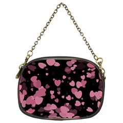 Pink Love Chain Purses (two Sides)  by TRENDYcouture