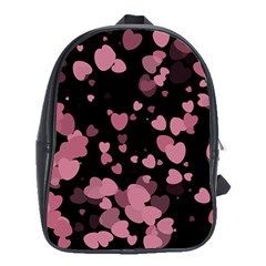 Pink Love School Bags (xl)  by TRENDYcouture
