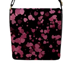 Pink Love Flap Messenger Bag (L) 