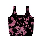 Pink Love Full Print Recycle Bags (S) 