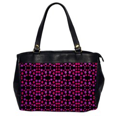 Dots Pattern Pink Office Handbags