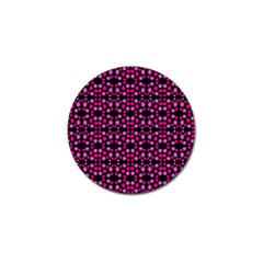 Dots Pattern Pink Golf Ball Marker (10 Pack) by BrightVibesDesign