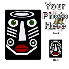 African Mask Multi-purpose Cards (rectangle)  by Valentinaart