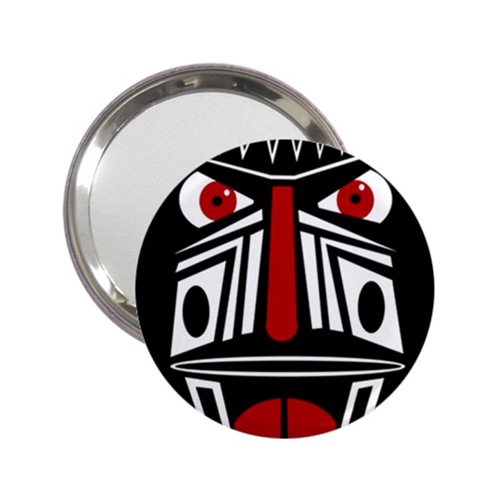 African red mask 2.25  Handbag Mirrors