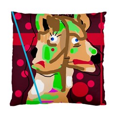 Abstract Animal Standard Cushion Case (one Side) by Valentinaart