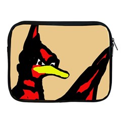 Angry Bird Apple Ipad 2/3/4 Zipper Cases by Valentinaart