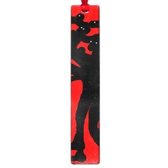 Abstract Man Large Book Marks by Valentinaart