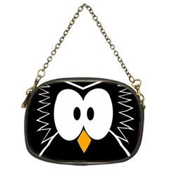 Black Owl Chain Purses (two Sides) 