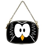 Black owl Chain Purses (Two Sides)  Front