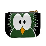 Green owl Mini Coin Purses Back