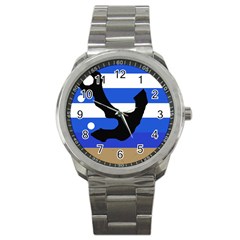 Anchor Sport Metal Watch