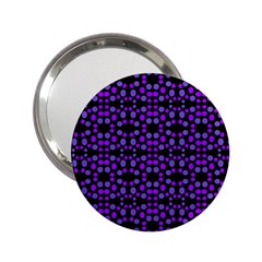 Dots Pattern Purple 2 25  Handbag Mirrors by BrightVibesDesign