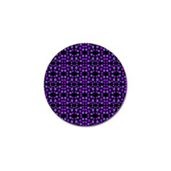 Dots Pattern Purple Golf Ball Marker (10 Pack) by BrightVibesDesign