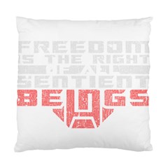 Freedom Is The Right Grunge Standard Cushion Case (two Sides) by justinwhitdesigns