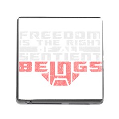 Freedom Is The Right Grunge Memory Card Reader (square)