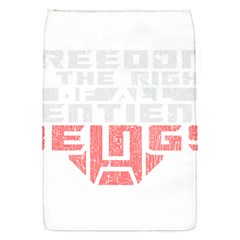 Freedom Is The Right Grunge Flap Covers (s)  by justinwhitdesigns