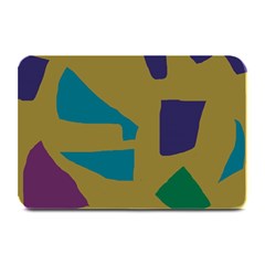 Colorful abstraction Plate Mats