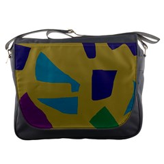 Colorful abstraction Messenger Bags