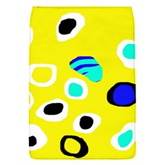 Yellow Abstract Pattern Flap Covers (s) 