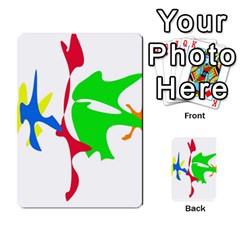 Colorful Amoeba Abstraction Multi-purpose Cards (rectangle) 