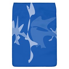 Blue Amoeba Abstraction Flap Covers (s)  by Valentinaart