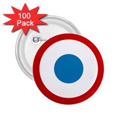 Roundel Of The French Air Force  2 25  Buttons (100 Pack) 